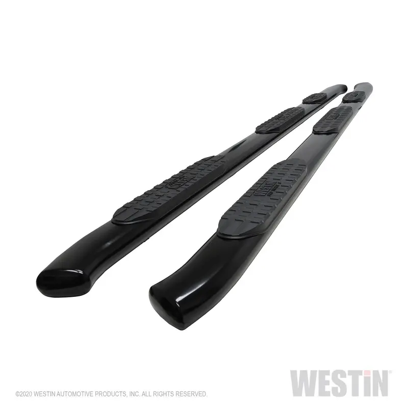 Westin Pro Traxx 5 Black Oval Wheel-To-Wheel Nerf Step Bars – Model 21-534755 1